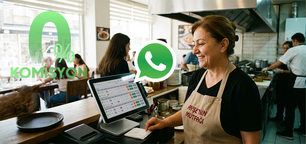 Komisyonsuz WhatsApp Sipariş: Restoranınızı Eskisinden 2–3 Kat Karlı Hale Getirin