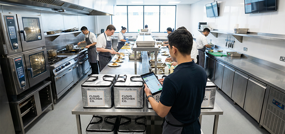 Bulut Mutfak (Cloud Kitchen) Rehberi: Düşük Maliyetle Restoran Sahibi Olun